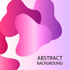 Dynamic texture background with fluid shapes modern concept - Vector