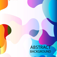 Dynamic texture background with fluid shapes modern concept - Vector