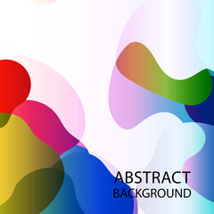 Dynamic texture background with fluid shapes modern concept - Vector