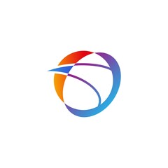 Abstract logo design vector illustration. EPS10.