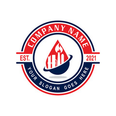 gas and oil logo , industry logo