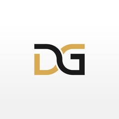 DG Initial letter monogram logo designs inspiration