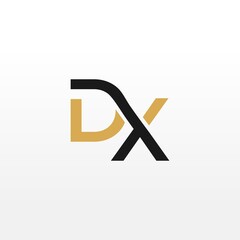 DX Initial letter monogram logo designs inspiration