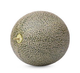 Fresh japanese melons isolated on white background