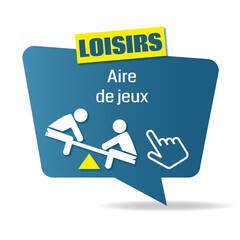 Logo aire de jeux. © Scriblr