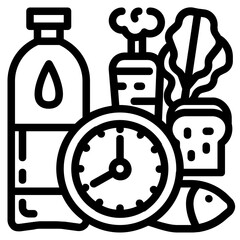 intermittent fasting icon