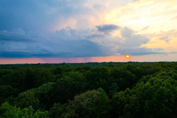 Storm clouds