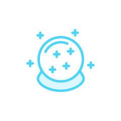 Illustration Vector Graphic of Magic Ball icon