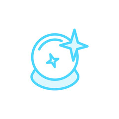 Illustration Vector Graphic of Magic Ball icon