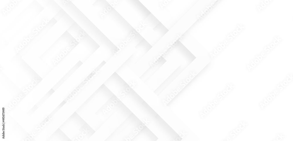 Poster grey white abstract stripe background geometry shine and layer element vector for presentation desig