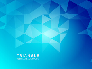 Triangle Abstract background - Vector