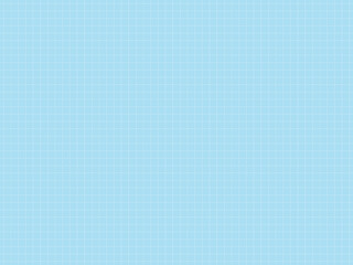 破線の方眼紙、グラフ用紙、ノートの背景素材、イラスト（ブルー背景、白色の破線）
