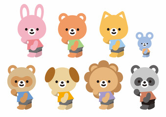 可愛いアニマルミックス