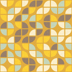 Abstract Geometric Pattern generative computational art illustration