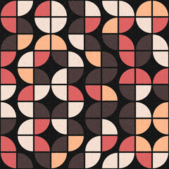 Abstract Geometric Pattern generative computational art illustration