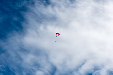 Colorful Kites flying over the sky