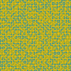 Abstract Geometric Pattern generative computational art illustration