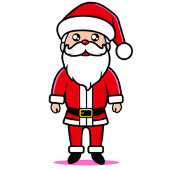 santa claus character, christmas day