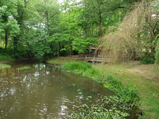 Wassermühel am Fluß Berkel im Münsterland