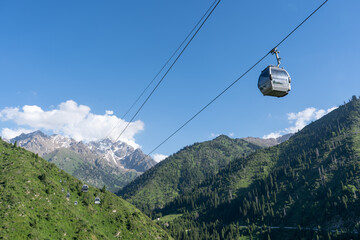 alpine cable car