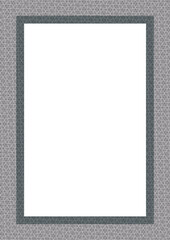 흰색과 회색의 추상 패턴 배경위에 사각 프레임