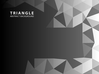Triangle Abstract background - Vector