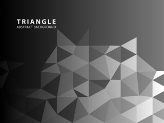 Triangle Abstract background - Vector