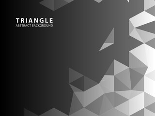 Triangle Abstract background - Vector