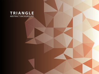 Triangle Abstract background - Vector