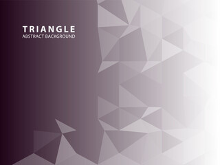 Triangle Abstract background - Vector