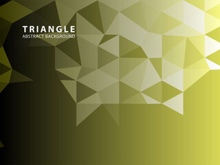 Fototapeta premium Triangle Abstract background - Vector