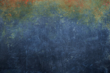 Blue rusty grunge background