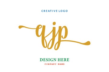 QJP  lettering logo is simple, easy to understand and authoritative