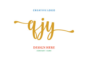 QJY  lettering logo is simple, easy to understand and authoritative