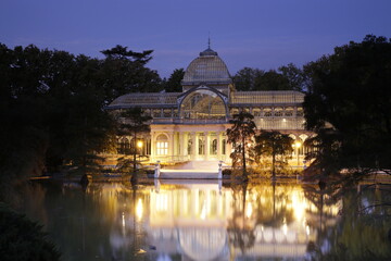 Fototapeta premium #Viajar #Arquitectura #Palacio cristal #parque retiro