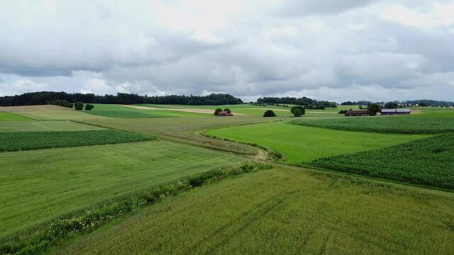 Landschaft bei Andechs, Bayern, Deutschland