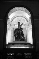 Cathedral of the Assumption Christ and its cross. Victoria, Gozo Cittadella, Malta. Beautiful...