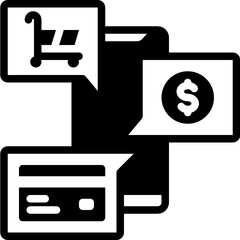 payment solid line icon