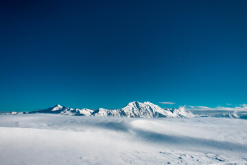 Ski mountaineering in the Carnic Alps, Friuli-Venezia Giulia, Italy