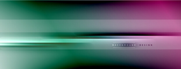 Abstract background. Shadow lines on bright shiny gradient background.