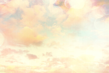 clouds drone view sunset abstract aerial