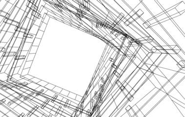 architecture drawing vector design