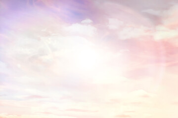 sunrise sky watercolor gradient colors, beautiful abstract nature wallpaper