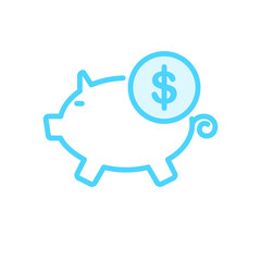 Illustration Vector Graphic of Piggy Bank icon