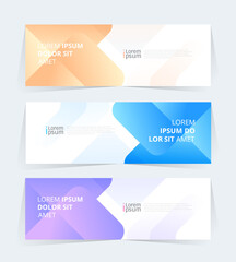 Fototapeta premium Vector abstract graphic design Banner Pattern background template.