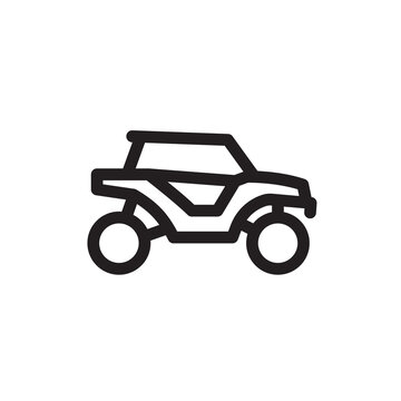 Utv Or Sxs Line Icon