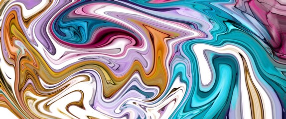 Coloured liquid marble, alcohol ink background with mixed colours, hand painted art, watercolour texture, oil decoration wallpaper for print	
