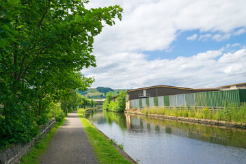 towpath and canal