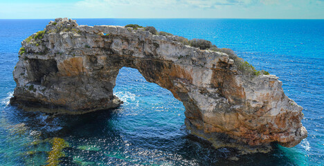 Cala romantica stone arch