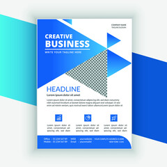 Corporate business annual report cover page design templates